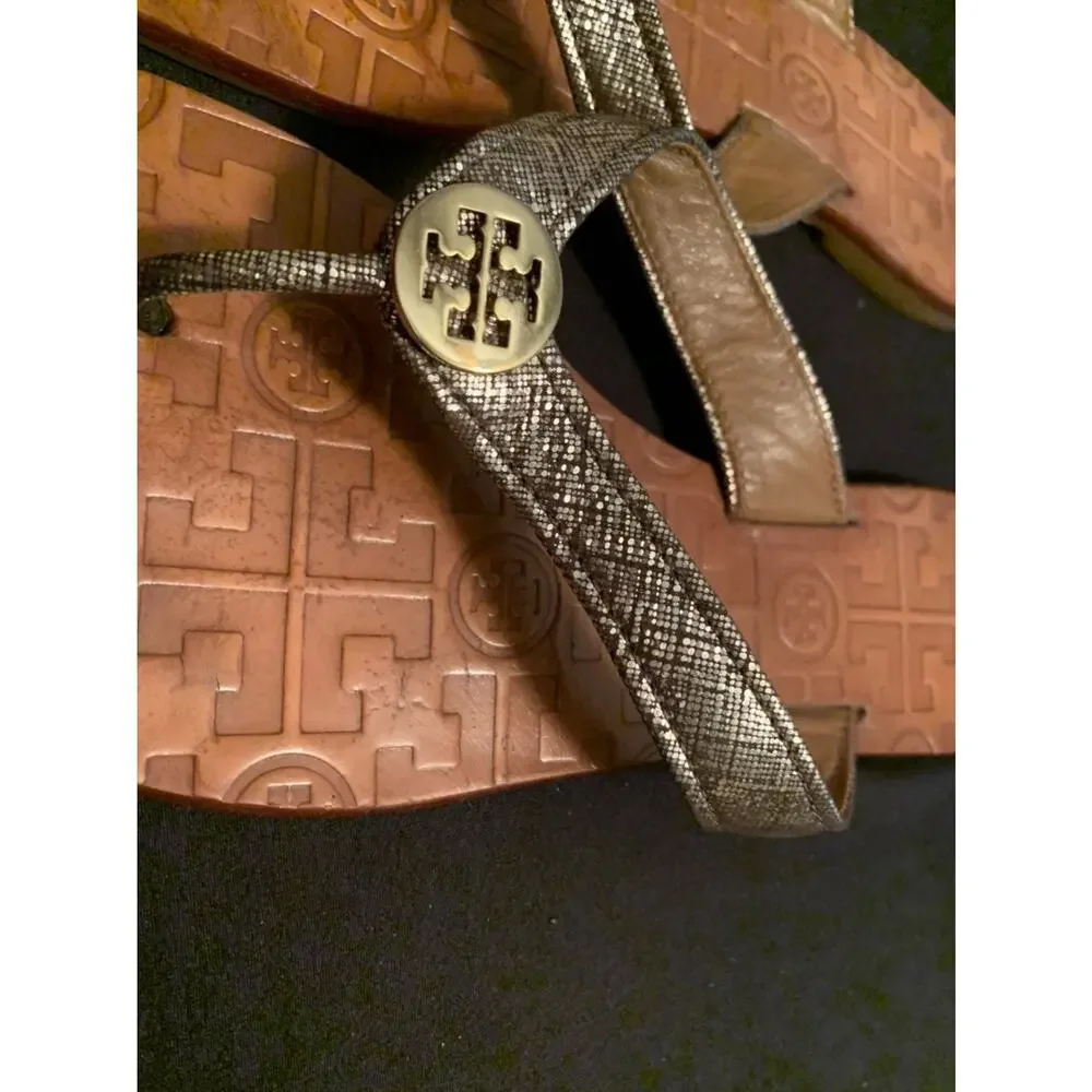 Women's Tory Burch Thora Sandals Flip-flops Size 7M